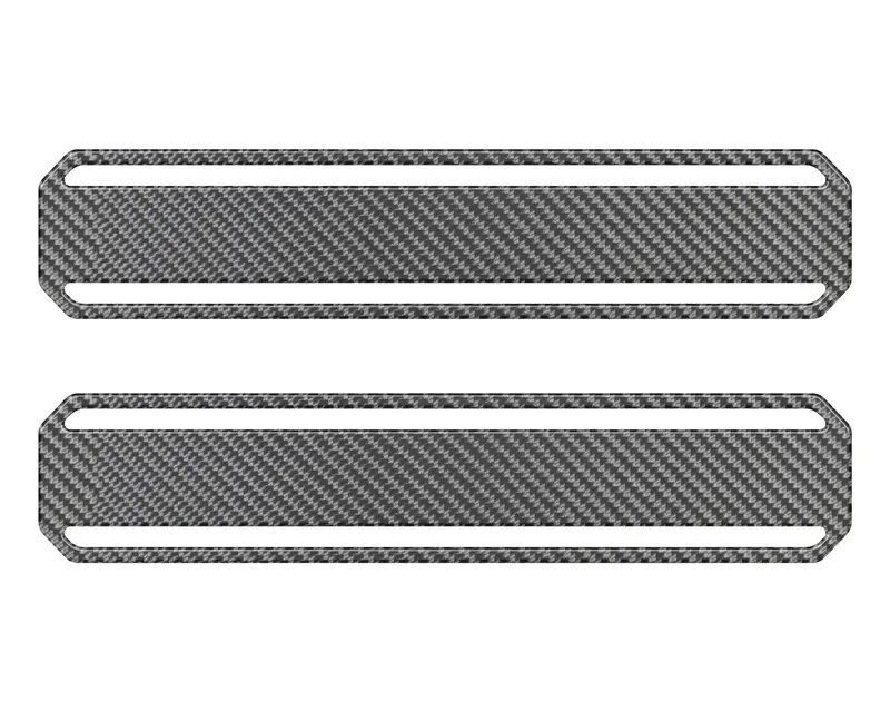 Domed Door Sill Plate Overlays - 2021+ Bronco 3
