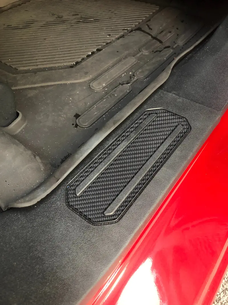Domed Door Sill Plate Overlays - 2021+ Bronco 4