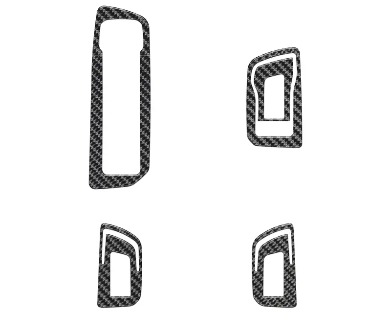 Domed Door Switches Accent Trim - 2025+ Ram 1500 1