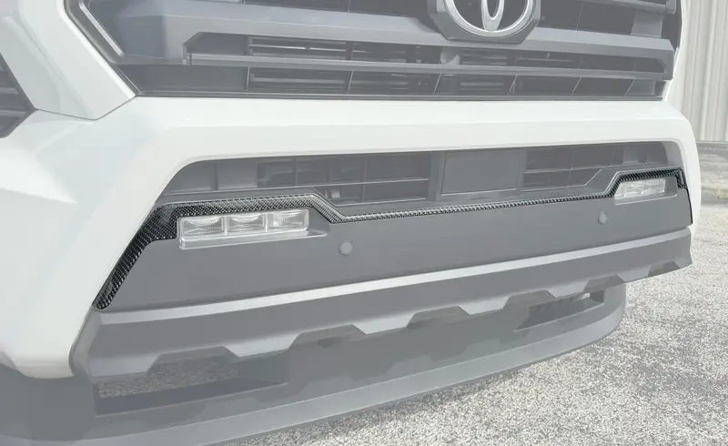 Domed Front Bumper Upper Line Accent Trim - 2024+ Tacoma 1