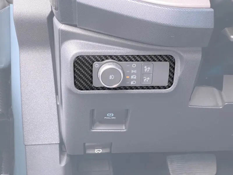 Domed Headlight Switch Accent Overlay - 2021+ Bronco 1