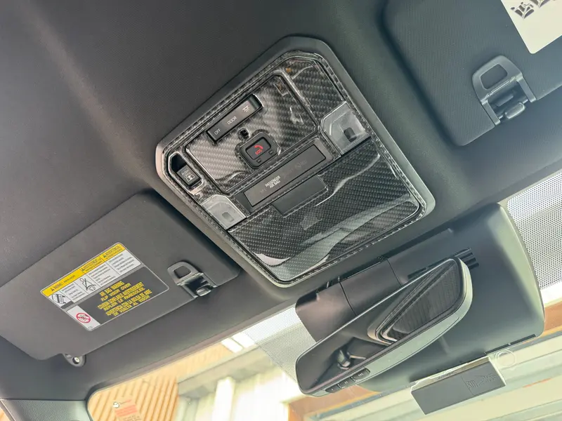 Domed Overhead Console Accent Trim - 2024+ Tacoma / 2025+ 4Runner 2
