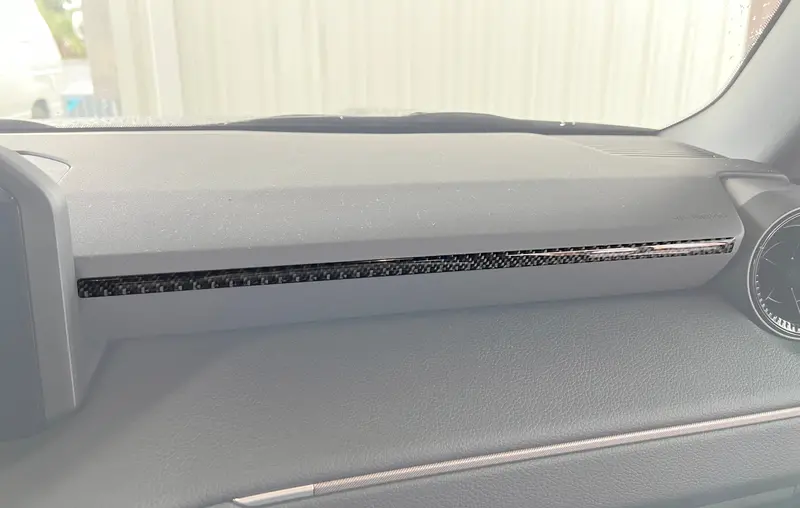 Domed Passenger Side Dash Line Accent Trim - 2024+ Land Cruiser 1