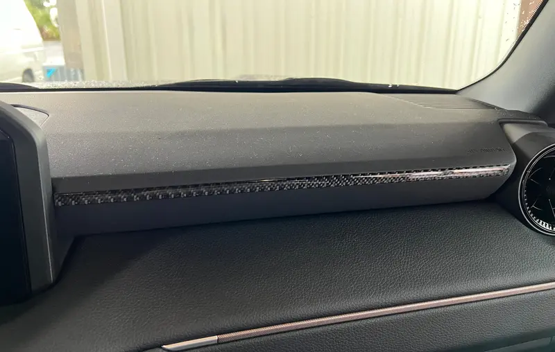 Domed Passenger Side Dash Line Accent Trim - 2024+ Land Cruiser 2