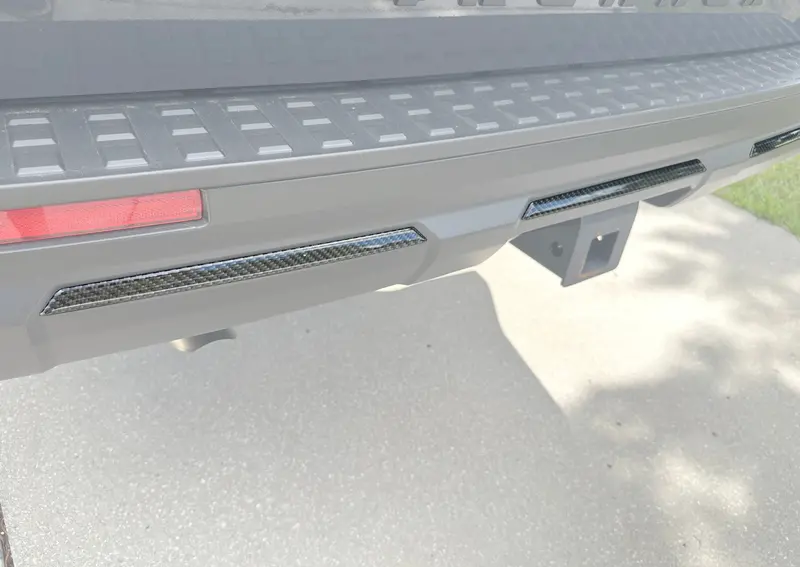 Domed Rear Bumper Line Accent Trim - 2025+ 4Runner 1