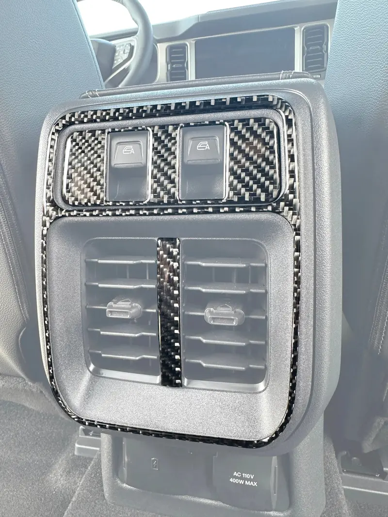 Domed Rear Center Console Accent Trim - 2025+ Bronco 1