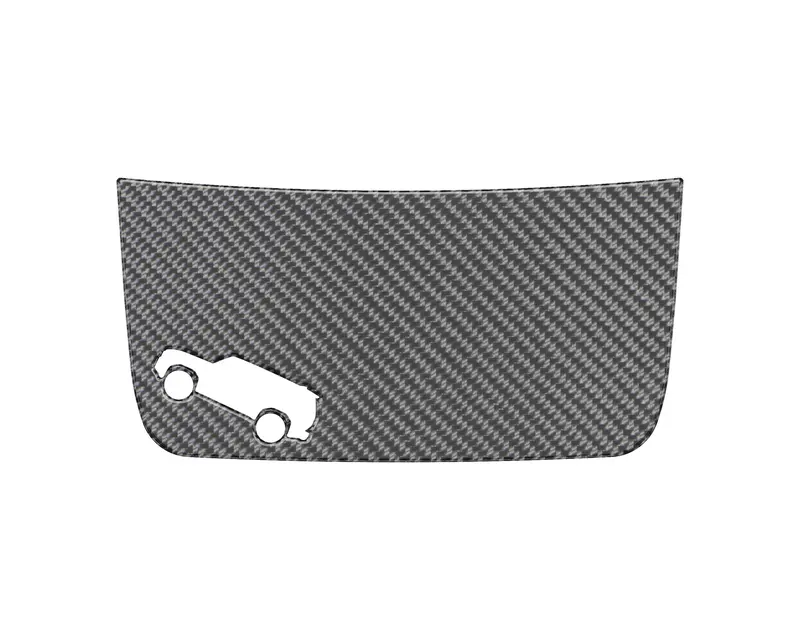 Domed Rear Center Console Kick Plate Overlays - 2024+ Land Cruiser 3