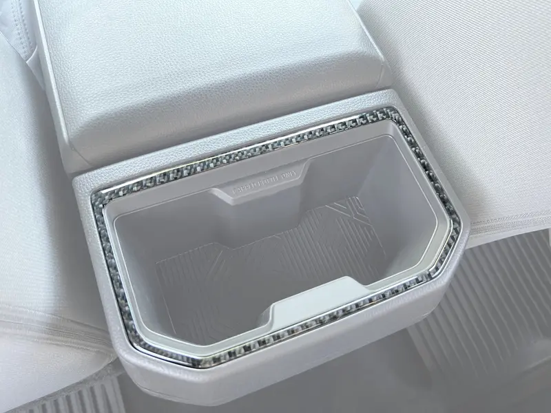 Domed Rear Cupholder Accent Trim - 2024+ Tacoma 1