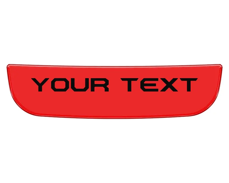 Domed Steering Wheel Accent Overlay - 2021+ Bronco 11