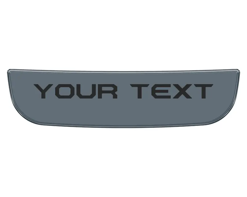 Domed Steering Wheel Accent Overlay - 2021+ Bronco 15