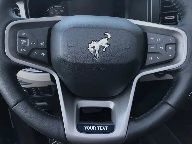 Domed Steering Wheel Accent Overlay - 2021+ Bronco 20