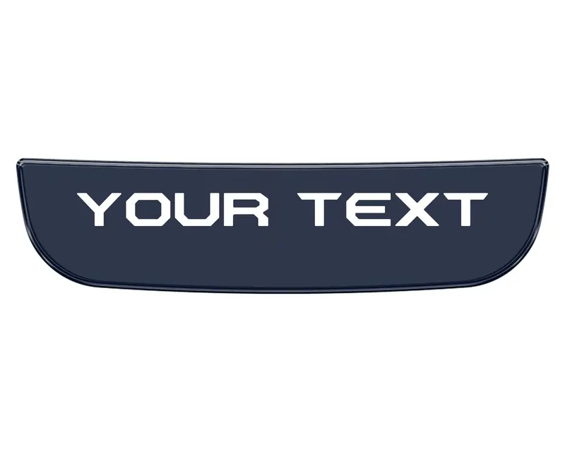 Domed Steering Wheel Accent Overlay - 2021+ Bronco 21