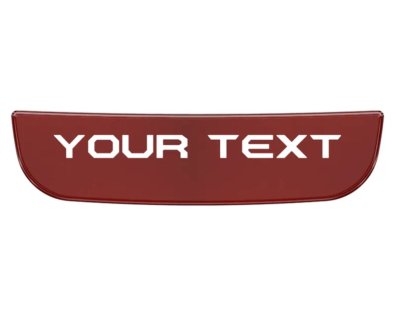 Domed Steering Wheel Accent Overlay - 2021+ Bronco 23