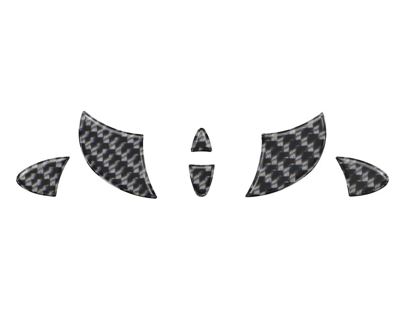 Domed Steering Wheel Emblem Inserts - 2024+ Tacoma / 2025+ 4Runner 2