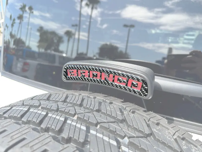 Domed Third Brake Light Overlay  2021+ Bronco (Non Raptor) 1