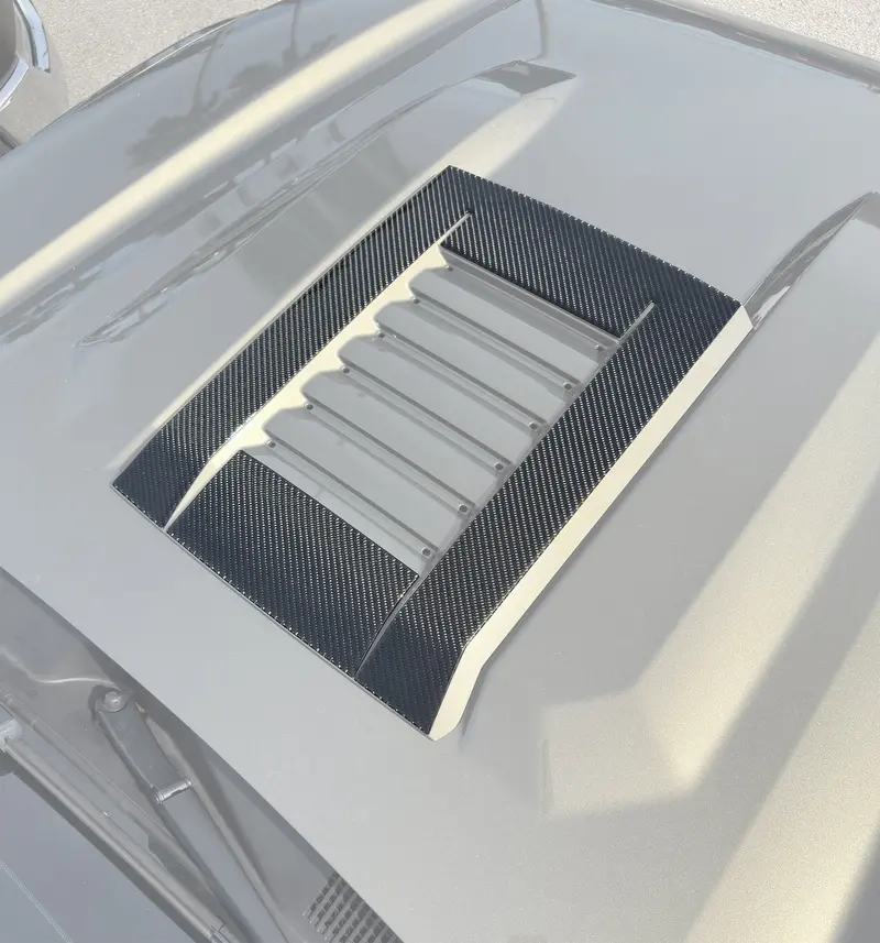 Domed Trd Hood Scoop Accent Overlays - 2024+ Tacoma / 2025+ 4Runner 1