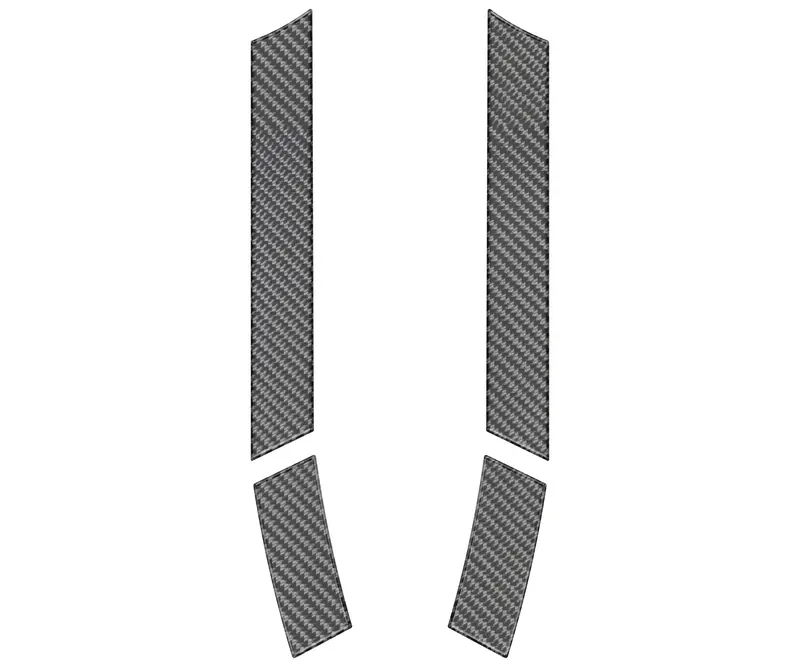 Domed Upper C Pillar Upper Overlays - 2024+ Land Cruiser / Gx550 1