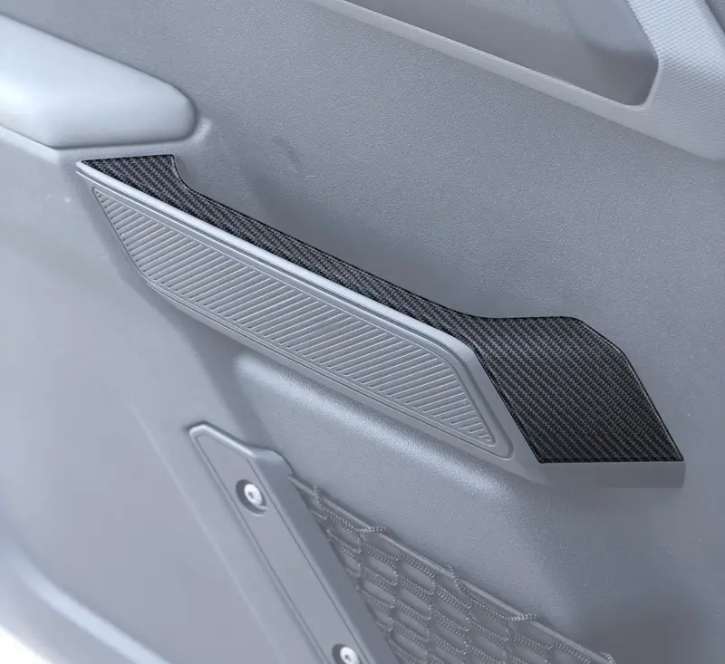 Domed Upper Door Pull Handle Accent Overlays - 2021+ Bronco 1