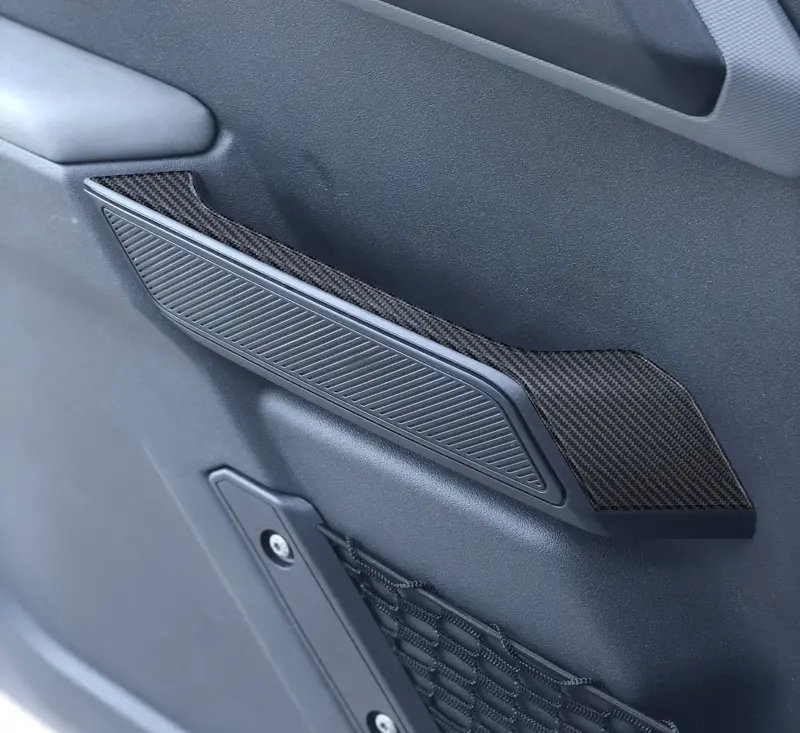 Domed Upper Door Pull Handle Accent Overlays - 2021+ Bronco 2