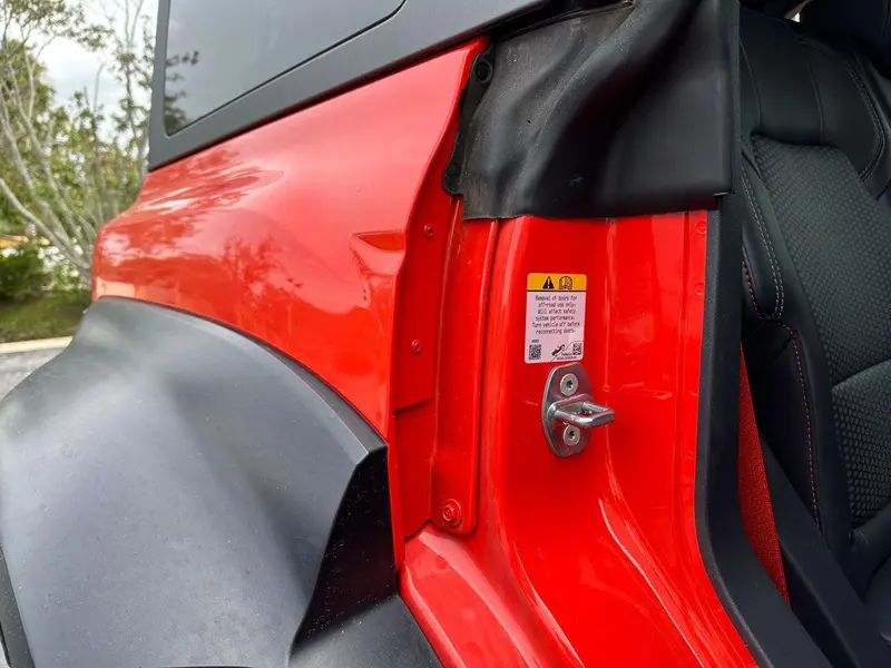 Door Jamb Sticker Cover Up Kit (Printed Series) - 2021-2023 Bronco 6