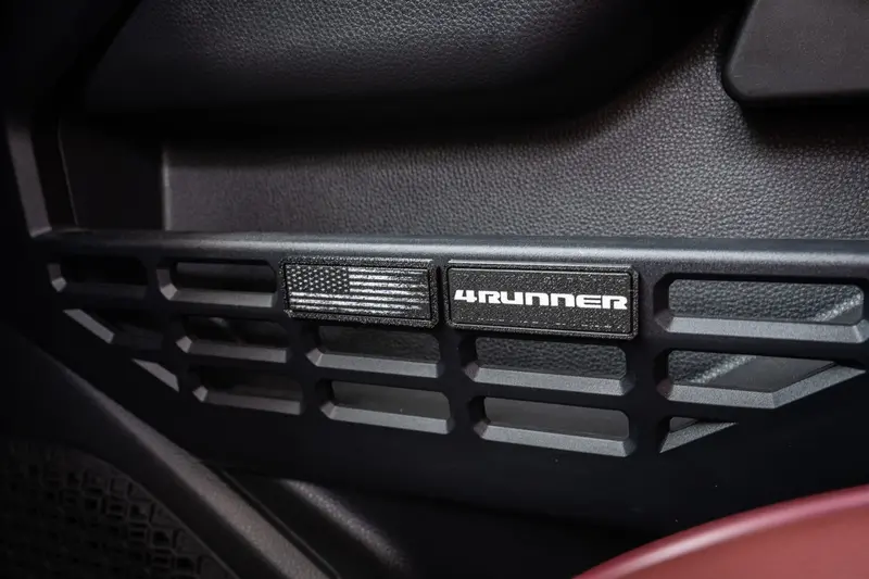 Door Logo Inserts - 2024+ Tacoma / 2025+ 4Runner 1