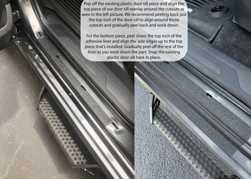 Door Sill Protection Overlays - 2022+ Sequoia 10
