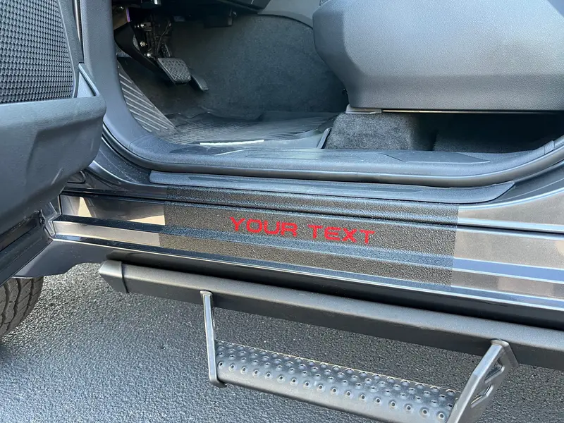 Door Sill Protection Overlays - 2022+ Sequoia 8