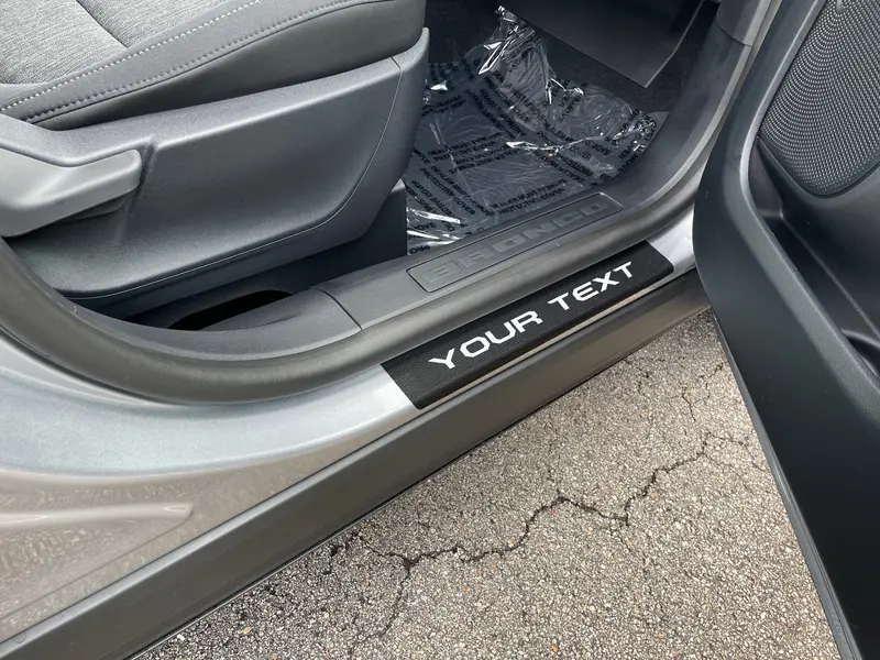 Door Sill Protection Overlays (4 Door) - 2021-2026 Bronco Sport 4