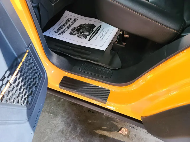 Door Sill Protectors - 2021+ Bronco 4 Door 4