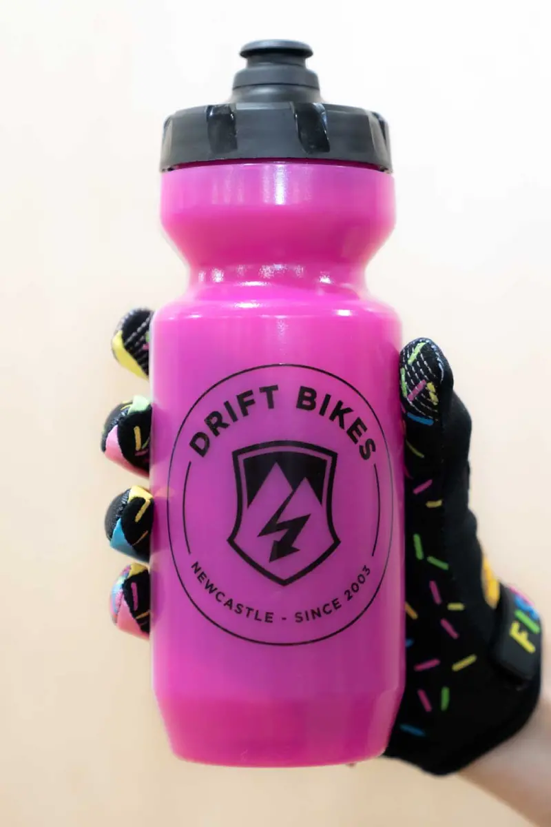 Drift Bikes Corpo Purist 22Oz (650Ml) Drink Bottle Smoke Pink/Black 1