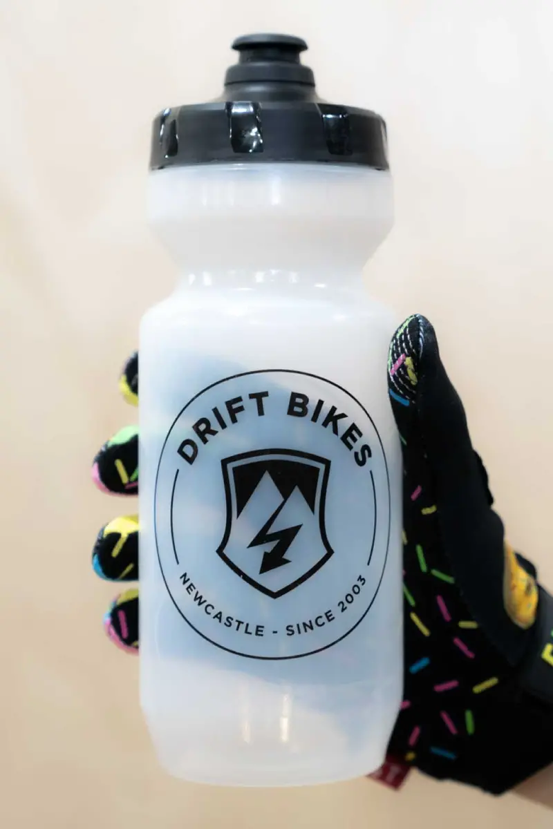 Drift Bikes Corpo Purist 22Oz (650Ml) Drink Bottle Smoke White/Black 1