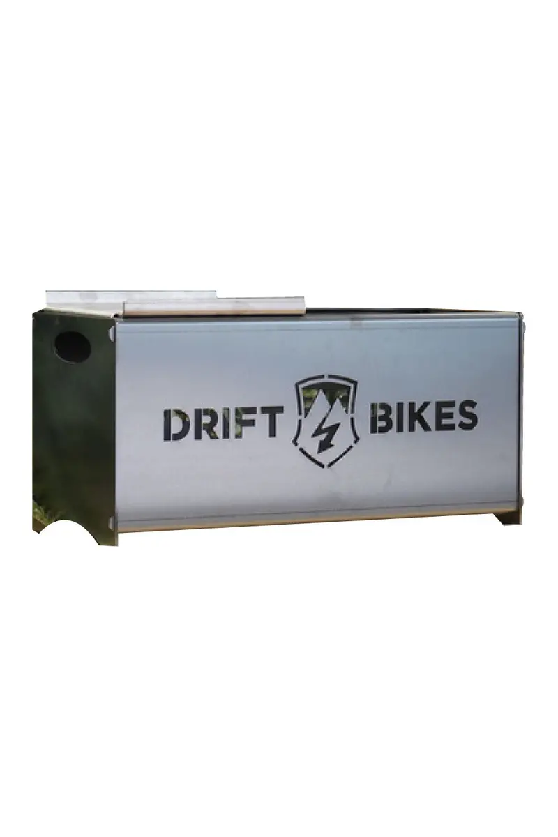 Drift Bikes Fire Pit W/ Stainless Steel Cooktop 1