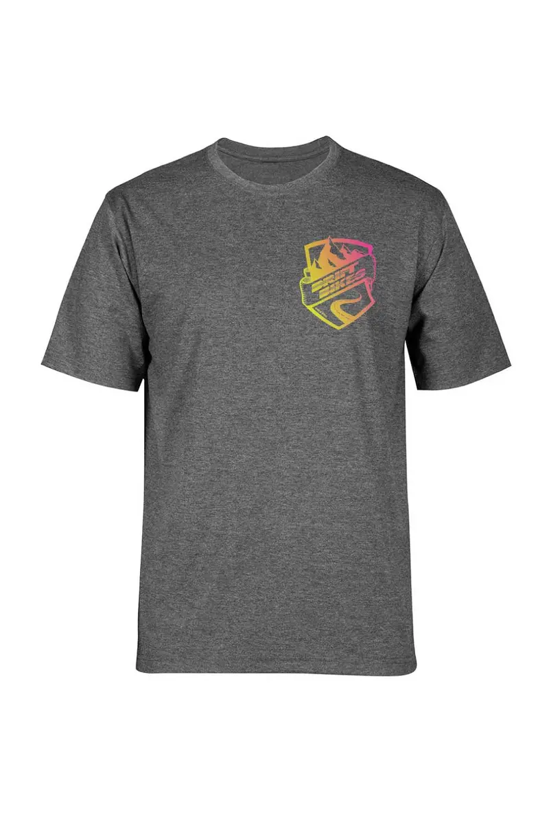 Drift Bikes X Dharco Adult Heritage Short Sleeve T-Shirt Grey 1