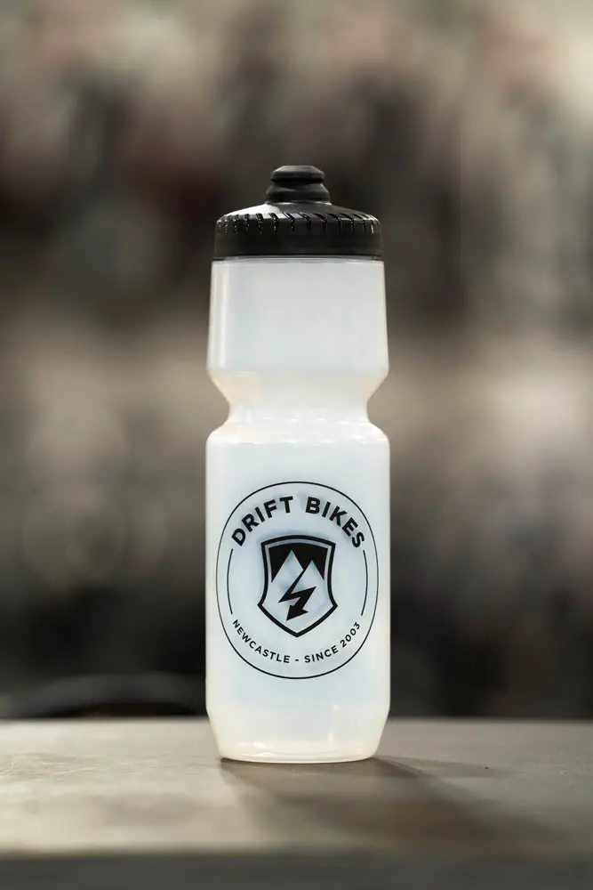 Drift Bottle Corpo Purist 26Oz - Clear / Black Lid 1