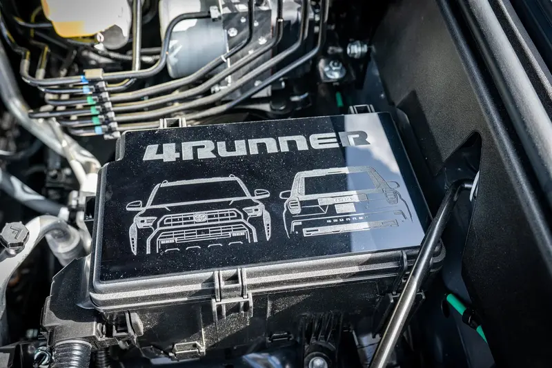 Driver Side Fuse Box Acrylic Plate - 2025+ 4Runner 1