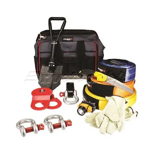 Drivetech Premium Off Road Recovery Kit 4X4 (Large) Mammoth Dt-Rklge 4Wd Winch 1