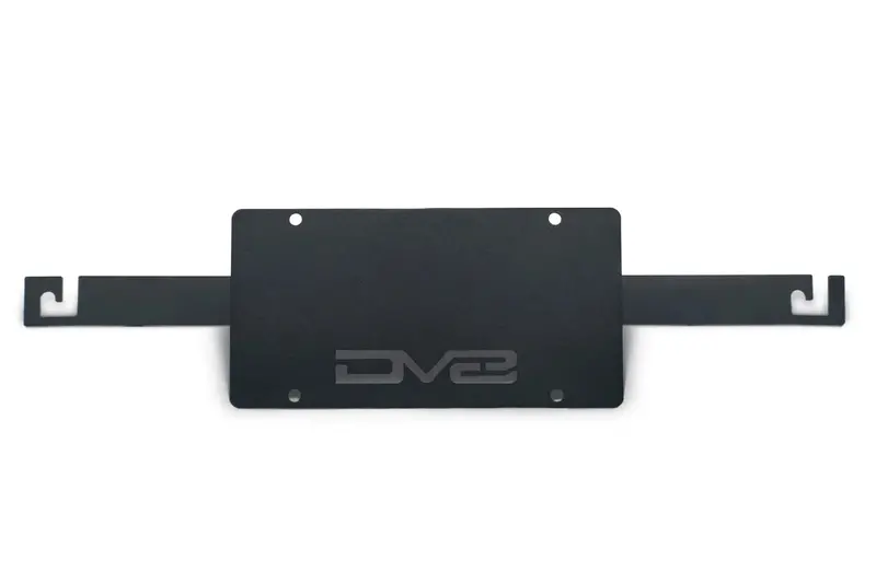 Dv8 V1 License Plate Relocation Bracket For Capable Bumper - 2021+ Bronco 1