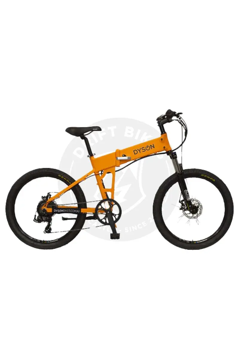 Dyson Adventure Folding Mtb E-Bike 12.8Ah 26" Orange 1