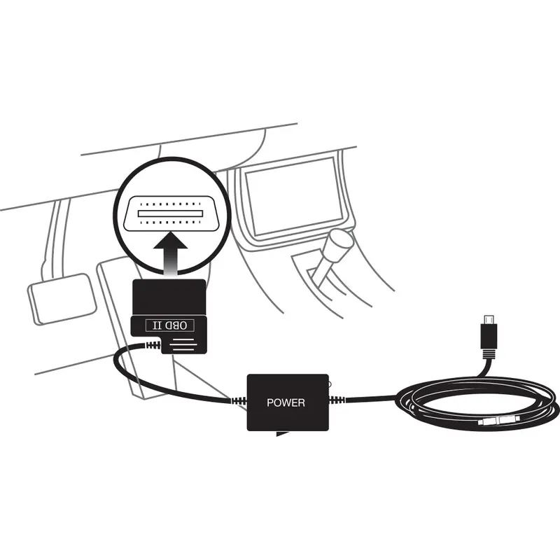 Easy Hardwire Kit – Obdii To Micro-Usb 1