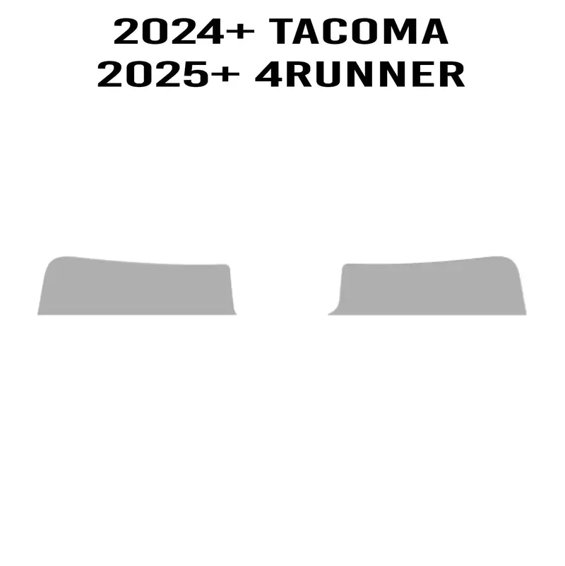 Easy Windshield Eyebrow Tint - 2024+ Tacoma / 2025+ 4Runner 2