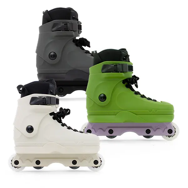 Echo Verve Green Aggressive Inline Skates 9