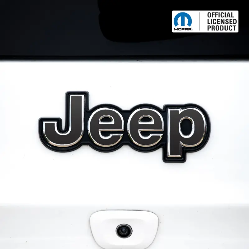 Emblem Black-Out Kit Overlay Set - 1987+ Wrangler / 2020+ Gladiator 1