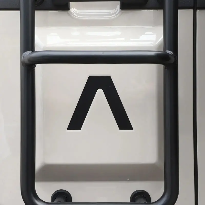 Emergency Reflective Lambda Rear Tailgate Overlay - 2024+ Grenadier 6