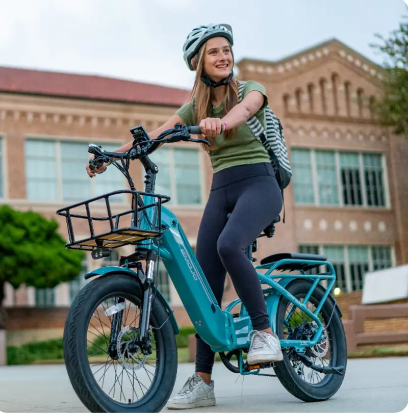 Emojo Bobcat Pro Electric Folding Cargo Fat Tire Bike 2