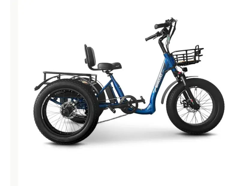 Emojo Bull Trail Electric Fat Tire Trike Bike 1