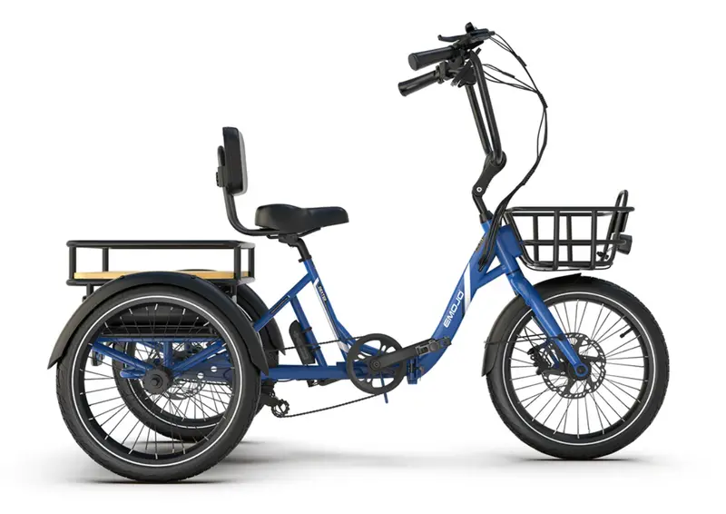 Emojo Dexter Folding Electric Trike Bike 1