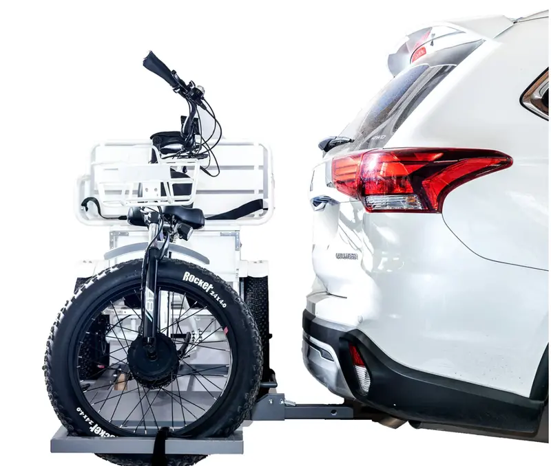 Emojo Electric Trike Hitch Rack 1