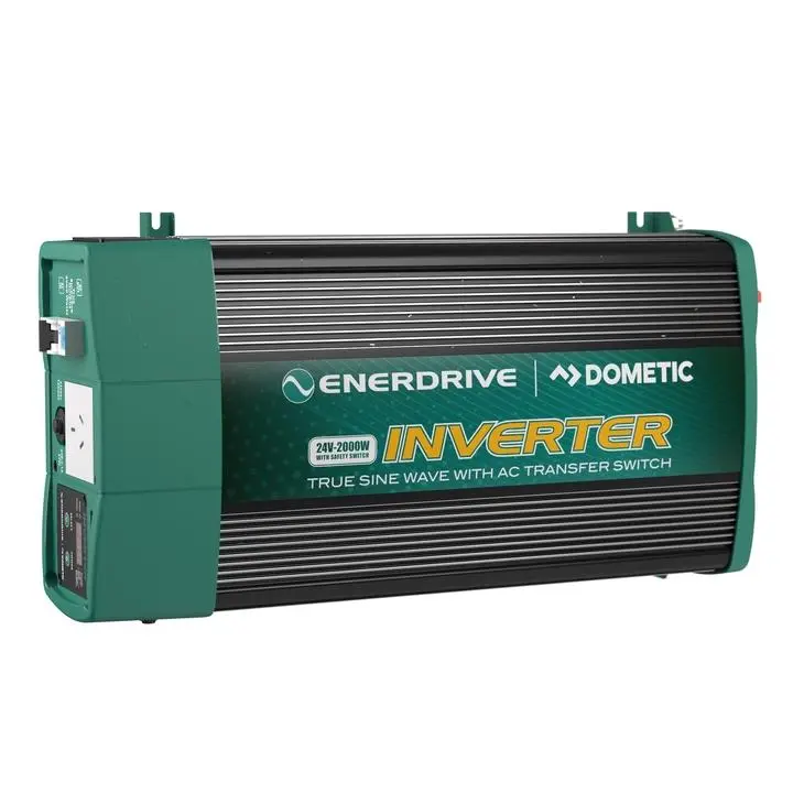 Enerdrive 2000W 24V True Sine Wave Inverter With Ac Transfer & Safety Switch 2