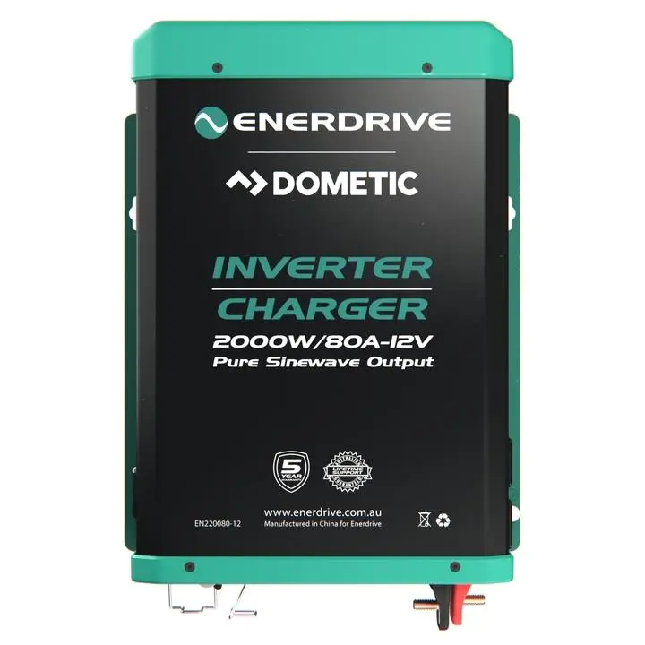 Enerdrive 2000W 80A 12V Inverter Charger 1