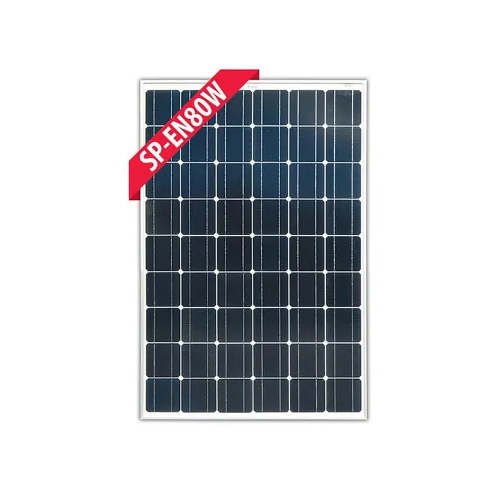 Enerdrive 80W Fixed Mono Solar Panel (Silver Frame) 1